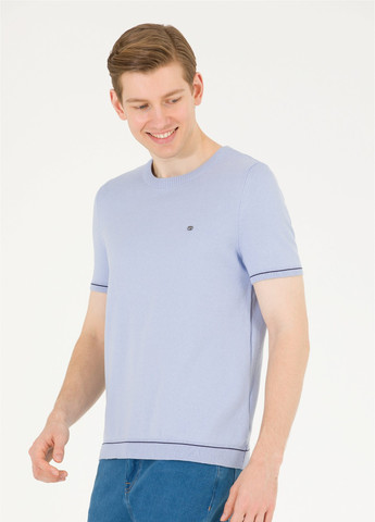 Голубой футболка-футболка u.s.polo assn мужская для мужчин U.S. Polo Assn.