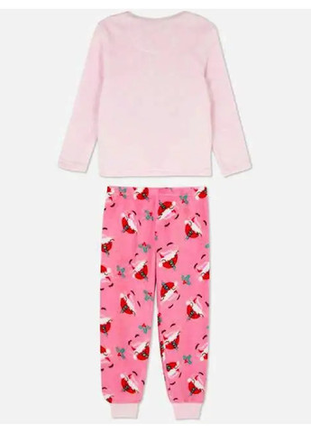 Рожева зимня піжама (світшот, штани) свитшот + брюки Primark