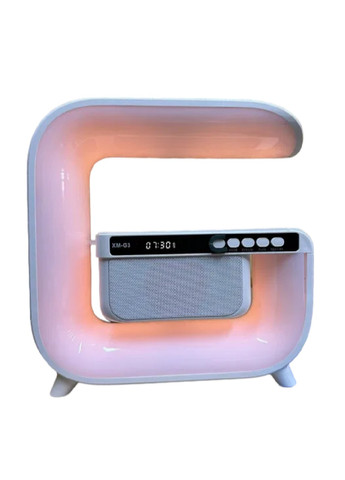 Настільна лампа нічник світильник акумуляторний з бездротовою зарядкою 15 В блютус колонкою 3В (475896-Prob) Unbranded (275068604)