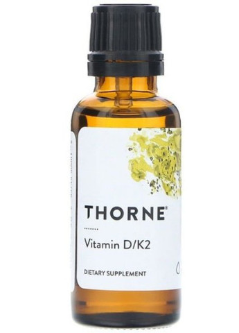 Vitamin D/K2, 1 fl oz 30 ml Thorne Research (256724327)