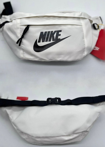 Бананка большая 0073 поясная сумка найк белая Nike (260010471)