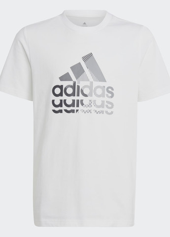 Біла демісезонна футболка graphic adidas