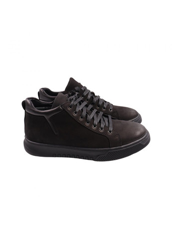 Черные ботинки мужские черные нубук Vadrus
