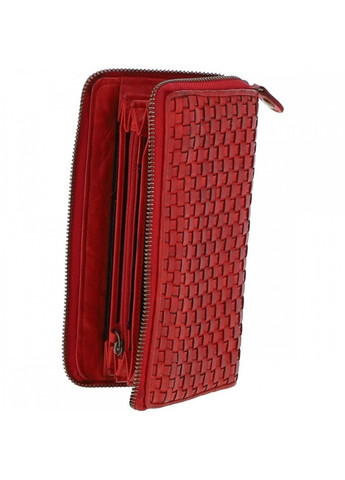 Жіночий шкіряний гаманець Ashwood D81 червоний Ashma (261853503)