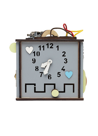 Бізікуб дитячий колір сірий ЦБ-00221669 No Brand (259960843)