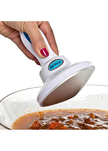 Пристрій магніт для збору жиру з поверхні їжі жировловлювач Handy Gourmet Fat Kitchen Master (276839665)