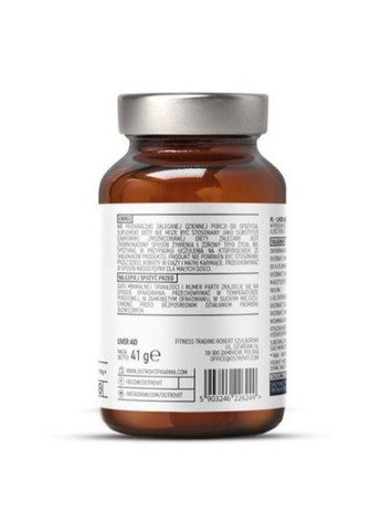 Pharma Liver Aid 90 Caps Ostrovit (258994493)