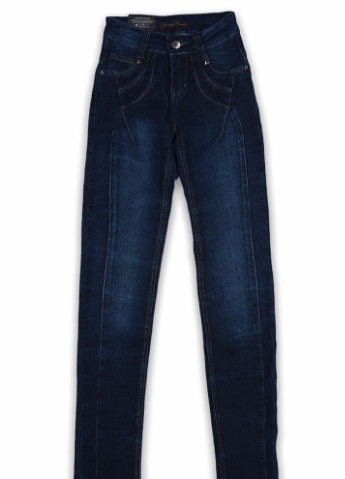 Темно-синие демисезонные джинсы Let's Shop