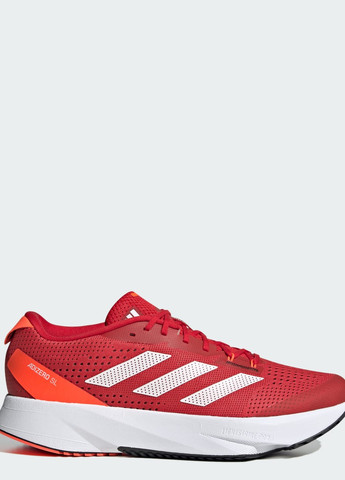 Красные всесезонные кроссовки для бега adizero sl adidas