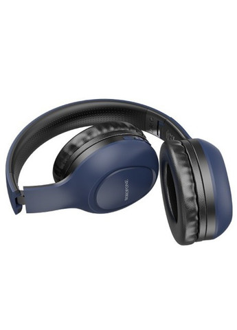 Беспроводные наушники (Bluetooth V5.0, 5 часов работы, быстрая зарядка) - Синий Borofone BO19 (259960205)