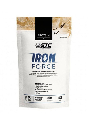 IRON FORCE PROTEIN 750 g /25 servings/ Vanilla STC Nutrition (258498954)