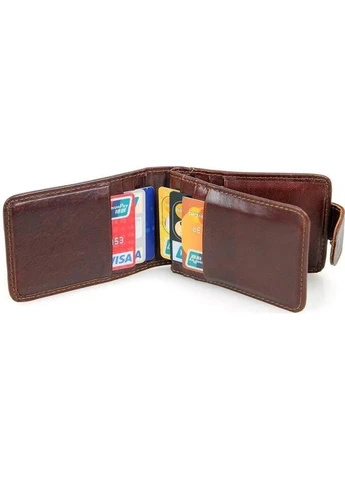 Шкіряна Кредитница 14509 Коричневий Vintage (262522691)