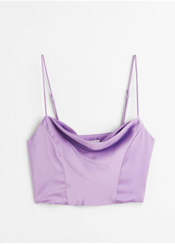 Жіночий корсетний топ Н&М (55872) XS Фіолетовий H&M (259136862)