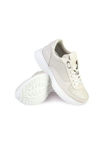 Песочные демисезонные кроссовки женские бренда 8301443_(1) ModaMilano