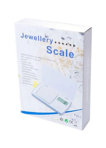 Весы ювелирные Jewellery Scale на 500 г (0.1 г) No Brand (263684332)