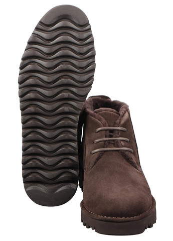 Коричневые зимние мужские ботинки 195570 Lido Marinozzi
