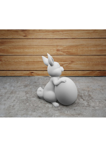 Cтатуэтка Пасхальный кролик с яйцом ЗаСвіт (261555191)