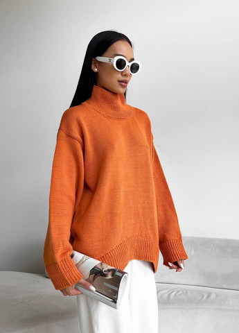 Жіночий светр колір помаранчевий р.42/46 441965 New Trend (263133762)