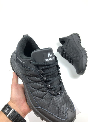 Черные демисезонные кроссовки мужские, вьетнам Merrell Thermo Black White