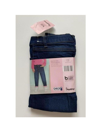 Темно-синие демисезонные отличные джинсы на девочку германия Impidimpi