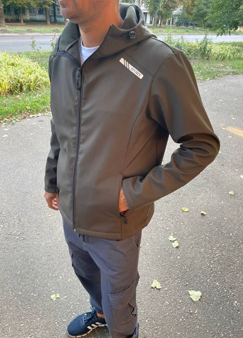Оливковая (хаки) демисезонная куртка демисезонная на флисе popluzhnaya