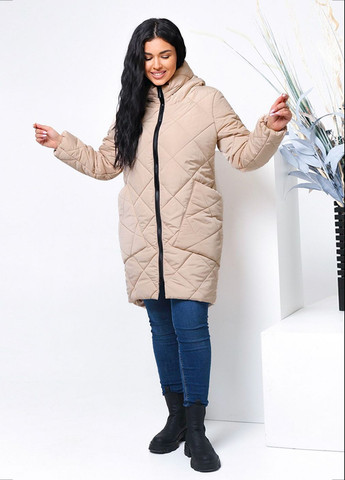 Бежеве зимнє Пальто Verso