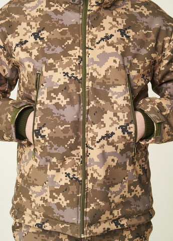 Тактическая зимняя куртка пиксель UKM (276903992)