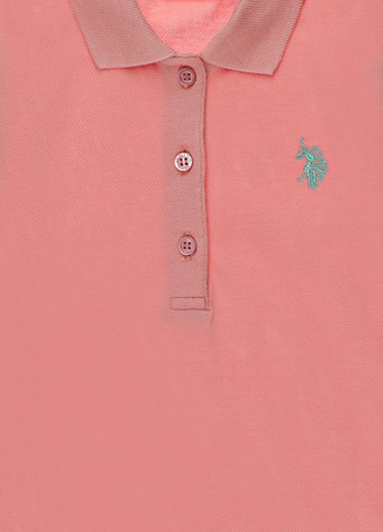U.S. Polo Assn. світшот для дівчат рожевий