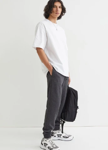 Біла футболка пл.матеріал,білий, H&M