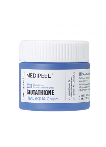 Гиалуроновый аква-крем GLUTATHIONE HYAL AQUA CREAM с глутатионом, 50 мл Medi Peel (260616858)