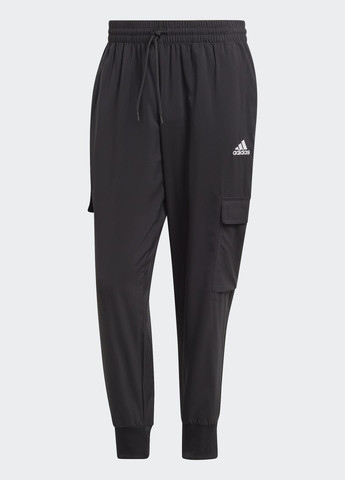 Штани-карго Essentials Small Logo Woven Ankle-Length adidas (260474019)