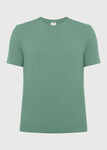 Зеленая футболка мужская базовая, цвет зеленый German Volf