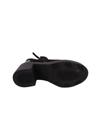 ботинки женские черные натуральная замша SAVIO