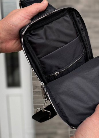 Нагрудная мужская сумка экокожа слинг бананка Joker Flotar No Brand (258330386)