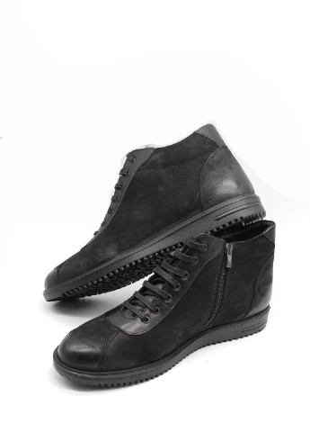Черные зимние ботинки Luciano Bellini