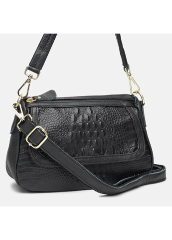 Жіноча шкіряна сумка K1211-black Borsa Leather (266143150)