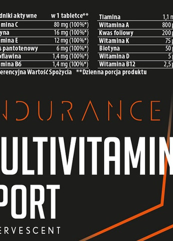 Multivitamin 20 effervescent tabs Orange Trec Nutrition (258499471)