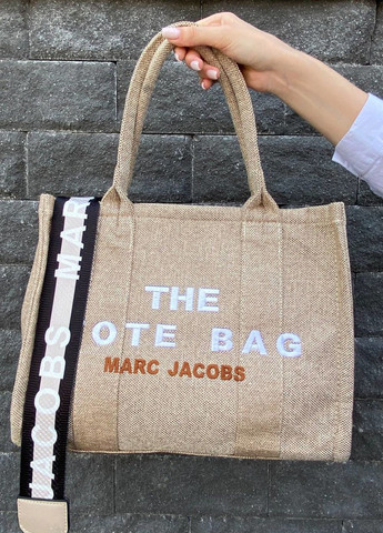 Сумка женская 13011 Marc Jacobs tote bag beige (260375997)