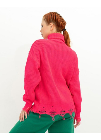 Малиновый свитера wn20-388 малиновый ISSA PLUS