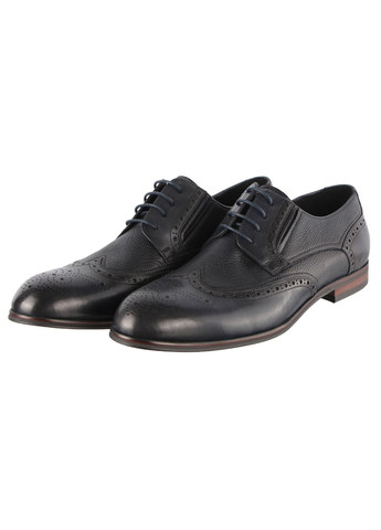 Черные мужские классические туфли 196242 Buts на шнурках