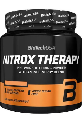 Nitrox Therapy 340 g /20 servings/ Blue Grape Biotechusa (257079622)
