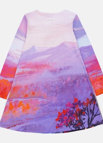 Фіолетова сукня для дівчинки 20sgvkx3 frozen Desigual (262892523)