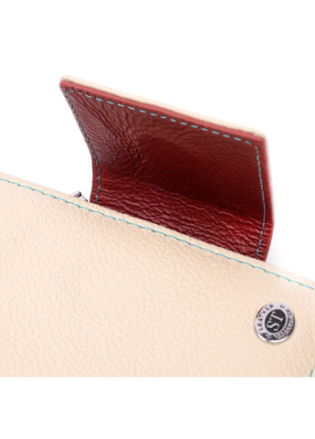 Оригинальное портмоне для женщин из натуральной кожи 19451 Белый st leather (278001105)