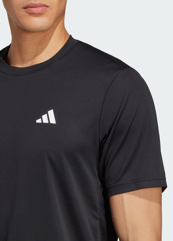 Черная футболка для тренировок train essentials adidas