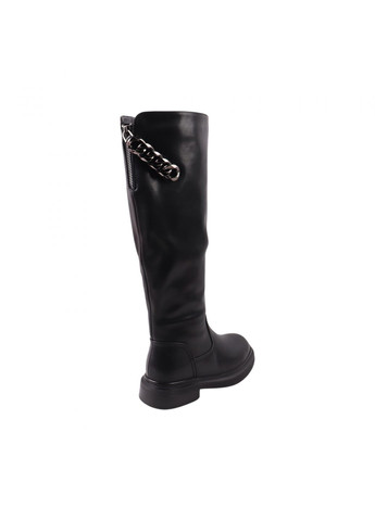Чоботи жіночі чорні натуральна шкіра Nina Mosconni 67-24ZSC (269237409)