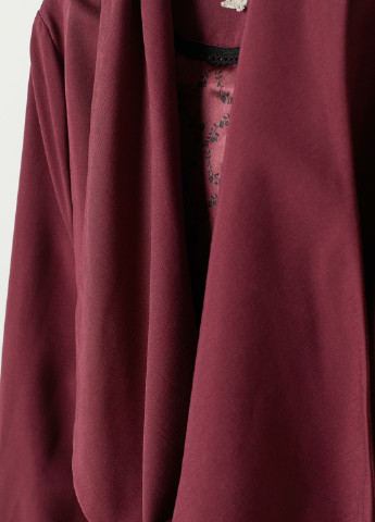 Бордове демісезонне Напівпальто H&M