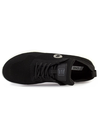 Черные кроссовки мужские бренда 9301308_(1) One Way