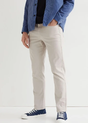 Штани демісезон,світло-бежевий, H&M (260480592)