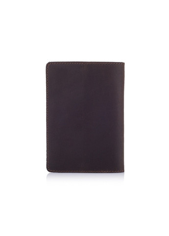 Шкіряна коричнева обкладинка на паспорт HiArt PC-01 Mehendi Classic Коричневий Hi Art (268371302)