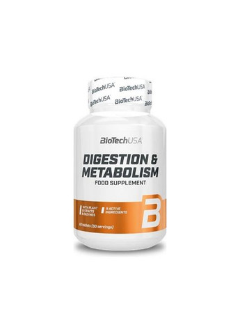 Digestion and Metabolism 60 Tabs Biotechusa (267724847)